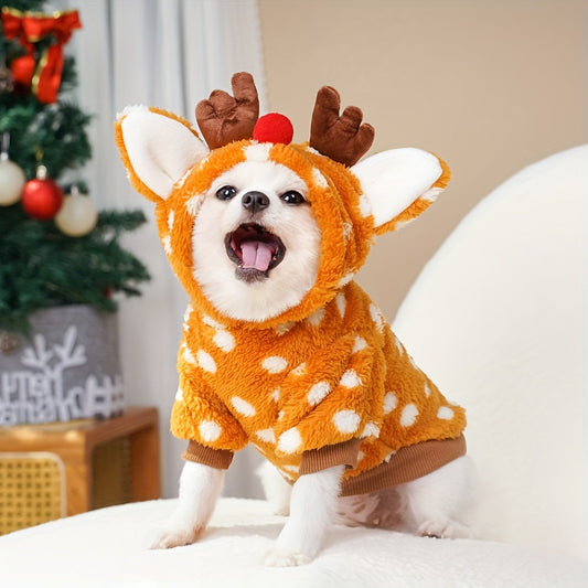 Costume de Noël petite biche – Peluche – photo produit 2