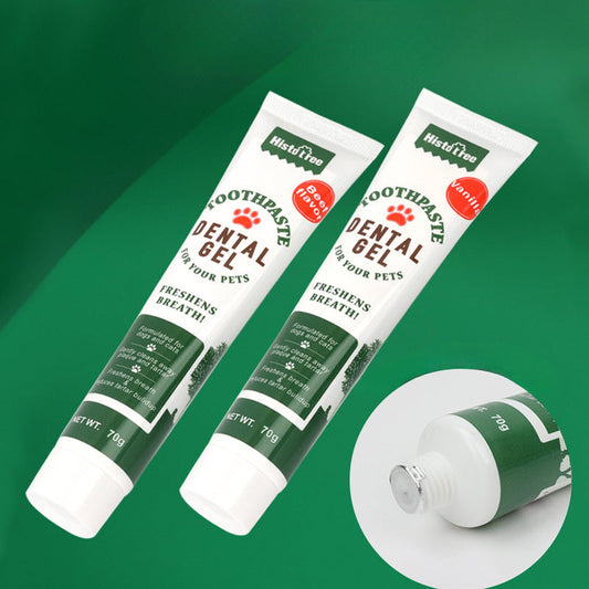 Dentifrice pour chien & chat – Bœuf ou vanille – photo produit 2