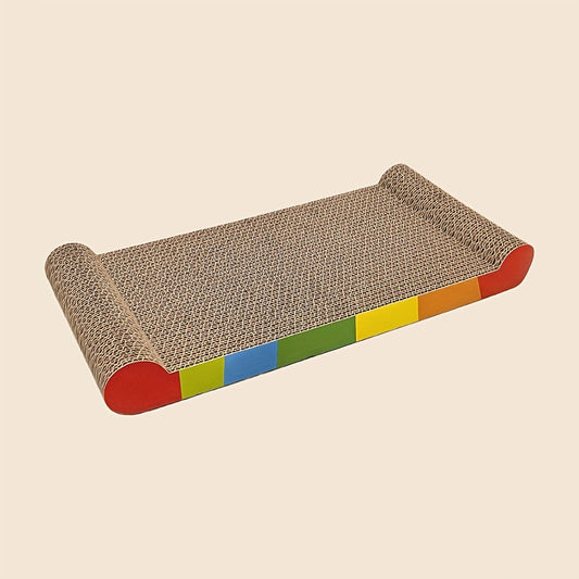 Griffoir arc-en-ciel pour chat – Jeu, repos & griffage – photo produit 2