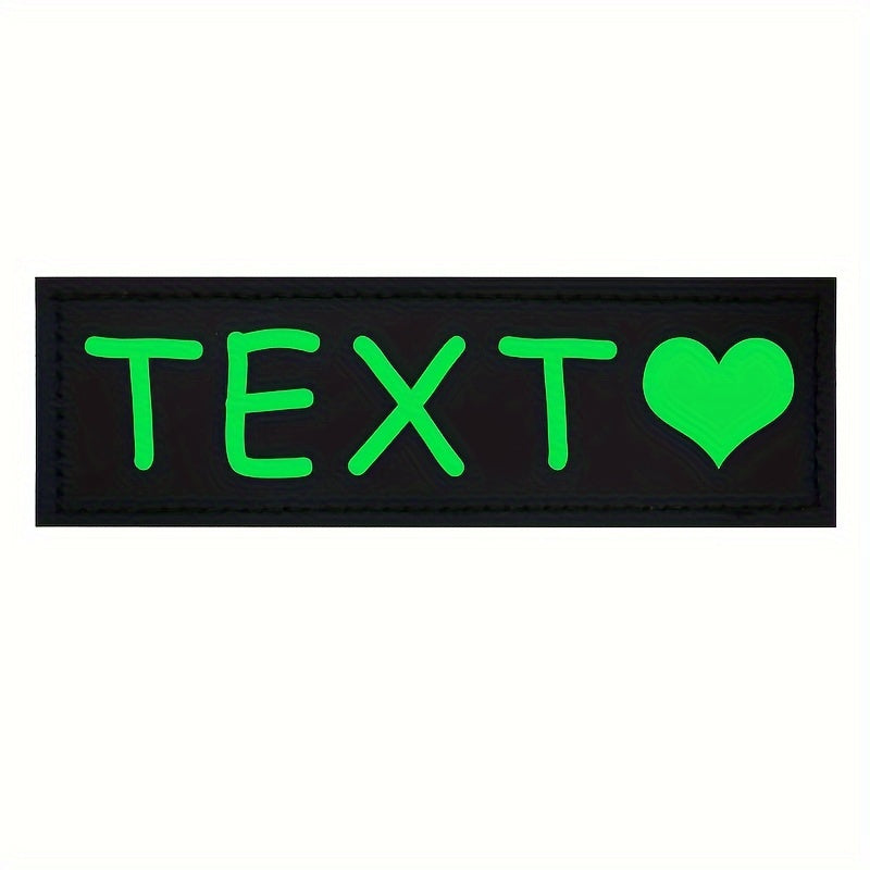 9 Colors Available Custom Pet Patches for Dog Harness Vest with Custom Name Traction Accessories