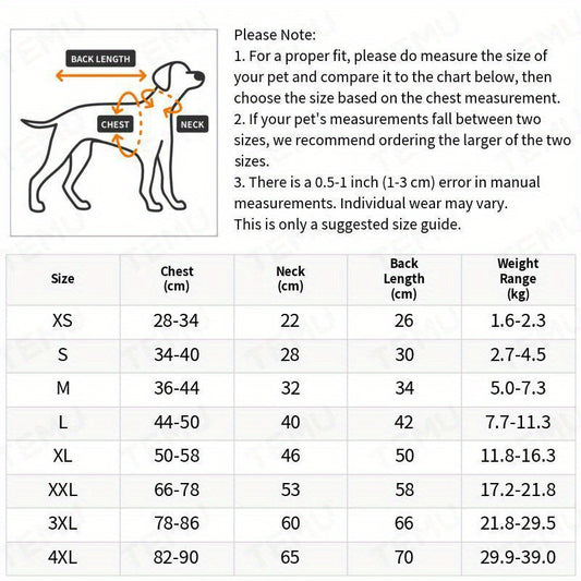 Veste fluorescente verte pour chien - Manteau à fermeture éclair facile à enfiler, idéal pour les chiens de toutes tailles