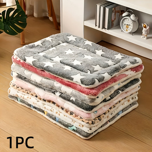 Tapis en peluche double face – Chien & chat – photo produit 2