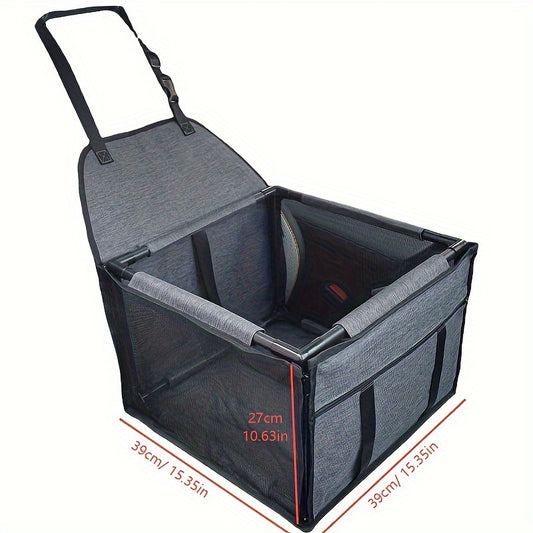 Cage de transport en tissus pour chien et chat, attaches de sécurité à l'intérieur, robuste, disponible dans différents coloris