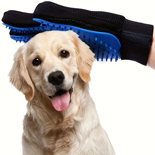 Gants de toilettage 2-en-1 chien & chat – Lot de 2 – photo produit 2