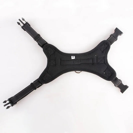 Harnais pour chien, de la taille S à la taille XL, diverses couleurs et divers motifs, + laisse en nylon, 4 tailles