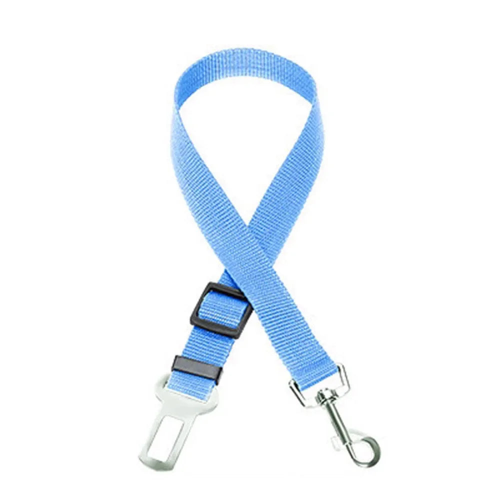 Dog Seat Belt for Car Adjustable Nylon Pet Seatbelt for Dogs in Car Dog Car Leash Seat Belt Cats and Ferrets Seat Belt Harnesses