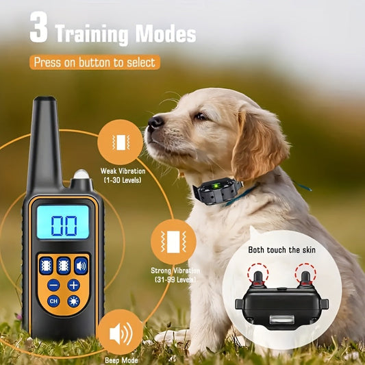 Collier de dressage à vibration – Télécommande IP67 – photo produit 2