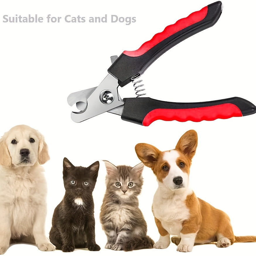 Coupe-ongles pour chien & chat – Noir & rouge – photo produit 4