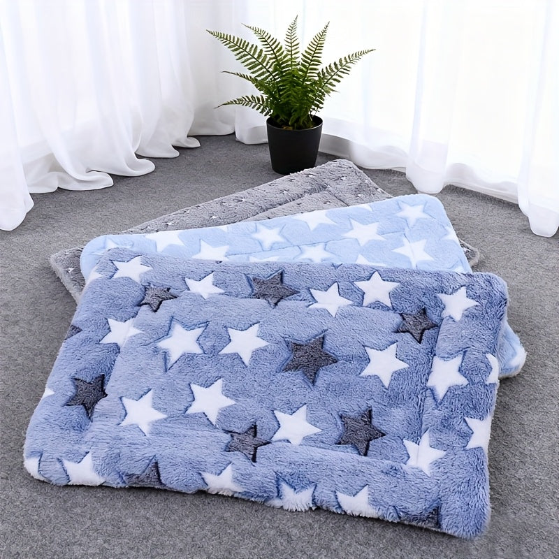Tapis épais motif étoiles – Chien & chat – photo produit 3