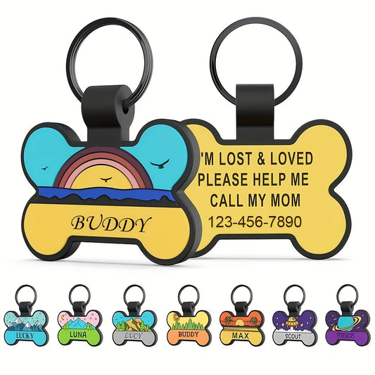 Médaille os silencieuse en silicone – Personnalisable – photo produit 2