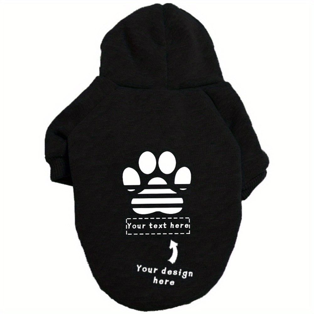 Sweat personnalisable – Empreintes de pattes – photo produit 11