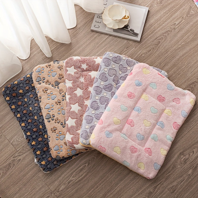 Tapis épais motif cœurs – Chien & chat – photo produit 3