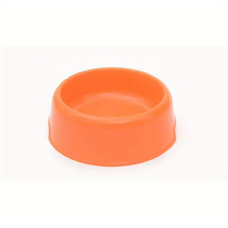 1pc/3pcs/5pcs Adorable Candy Color Small Pet Bowls for Dogs and Cats - Non-Slip Food and Water Feeder Sets