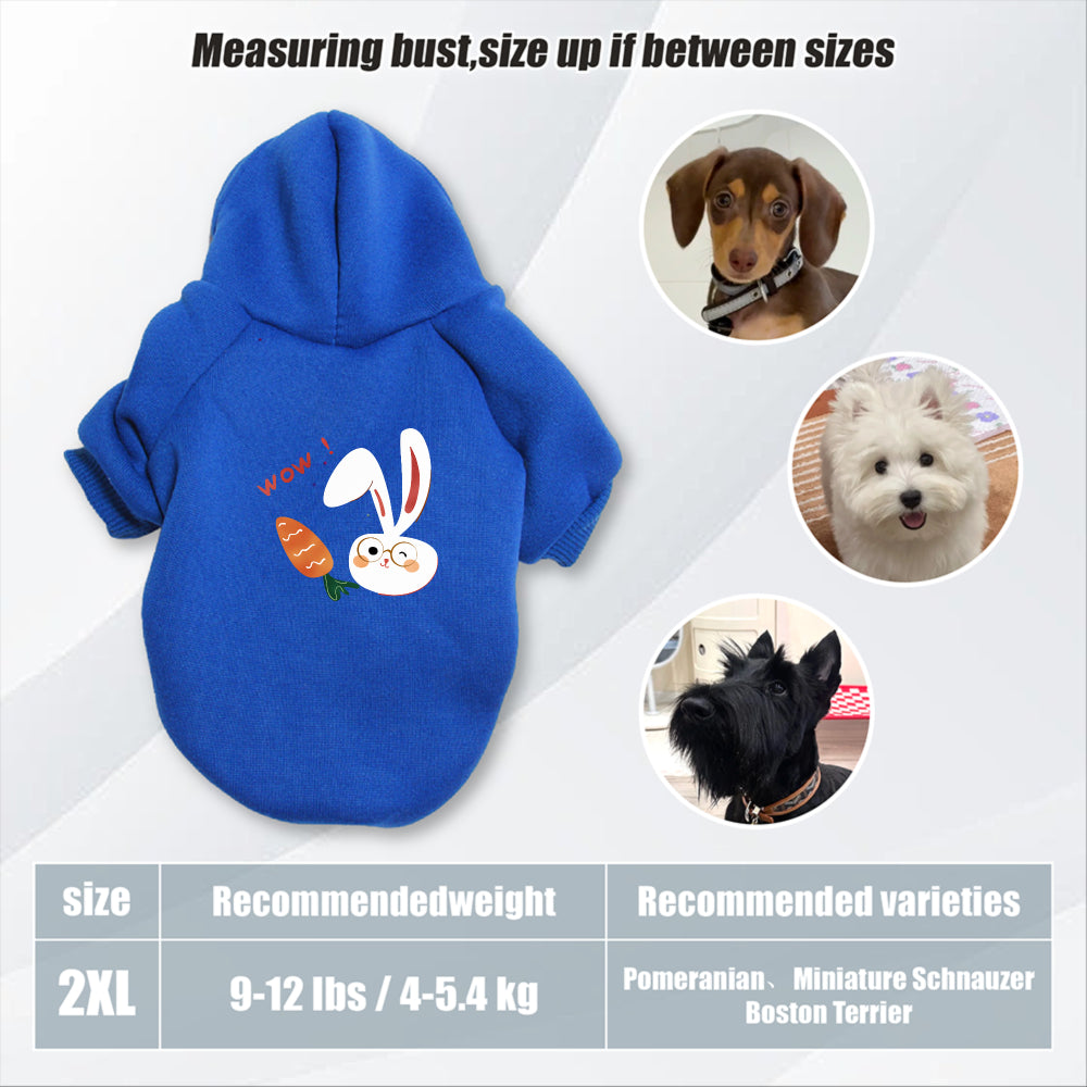 Sweat lapin & carotte – Capuche pour chien – photo produit 27