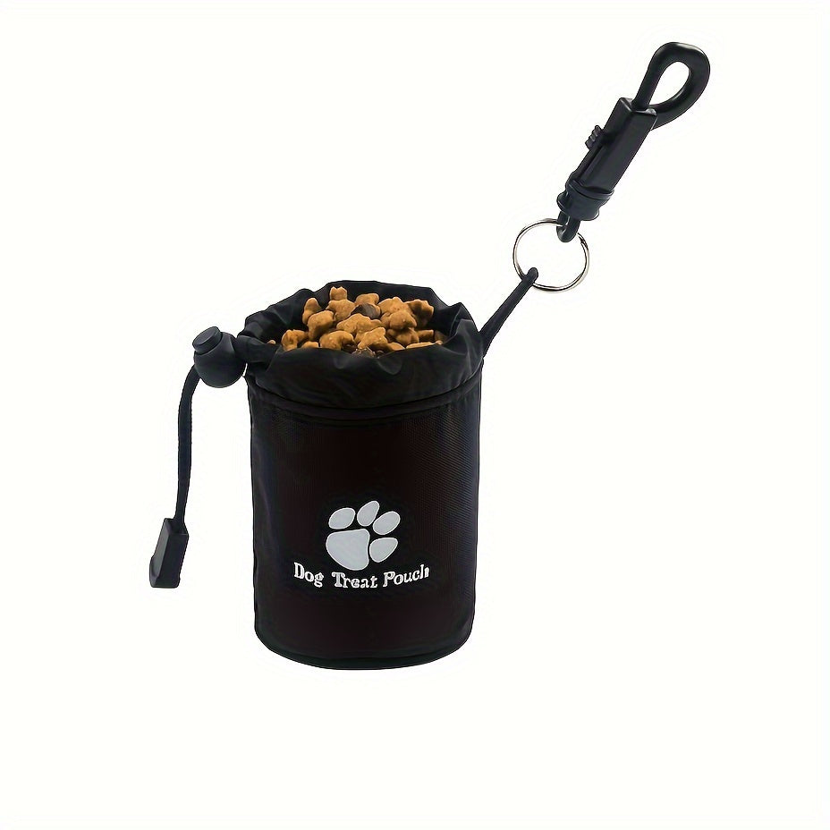 Pochette à friandises pour chien – Mousqueton & cordon – photo produit 2