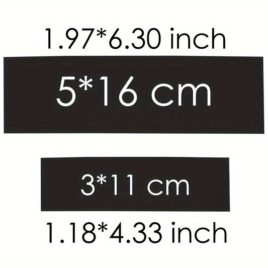 9 Colors Available Custom Pet Patches for Dog Harness Vest with Custom Name Traction Accessories