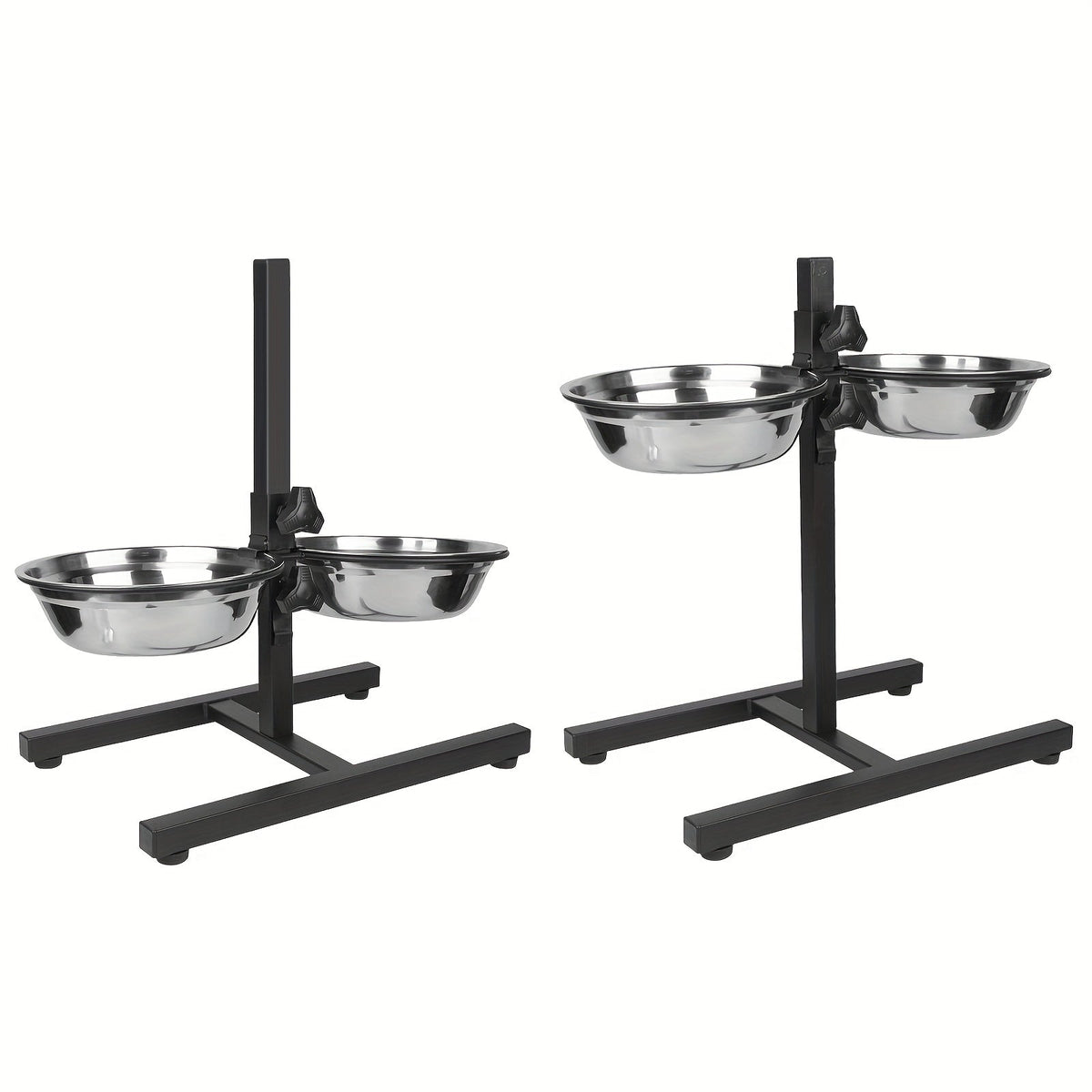 Gamelles surélevées réglables 1,8 L – Support pliable – photo produit 5