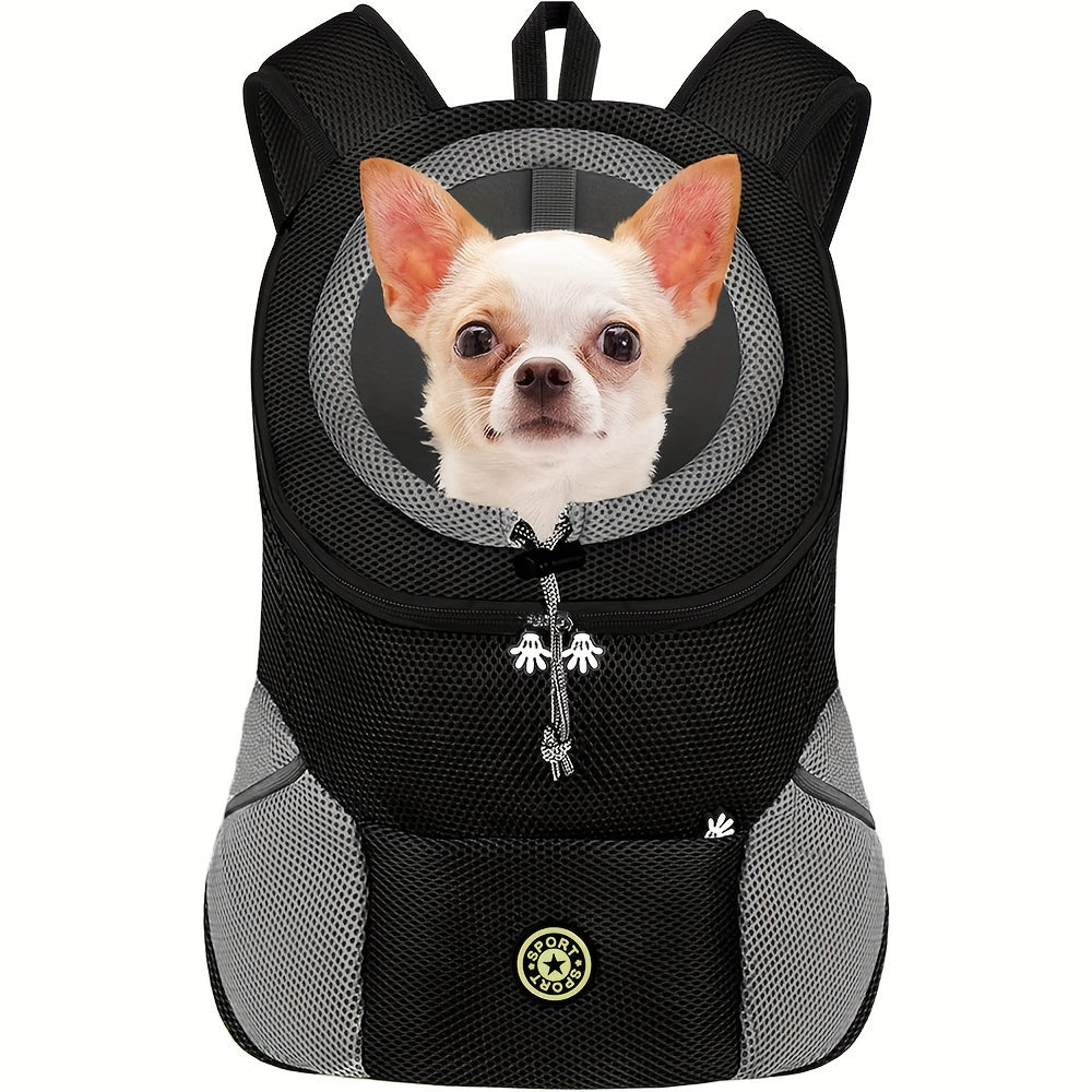 Sac à dos ventral réglable – Petit chien – photo produit 8