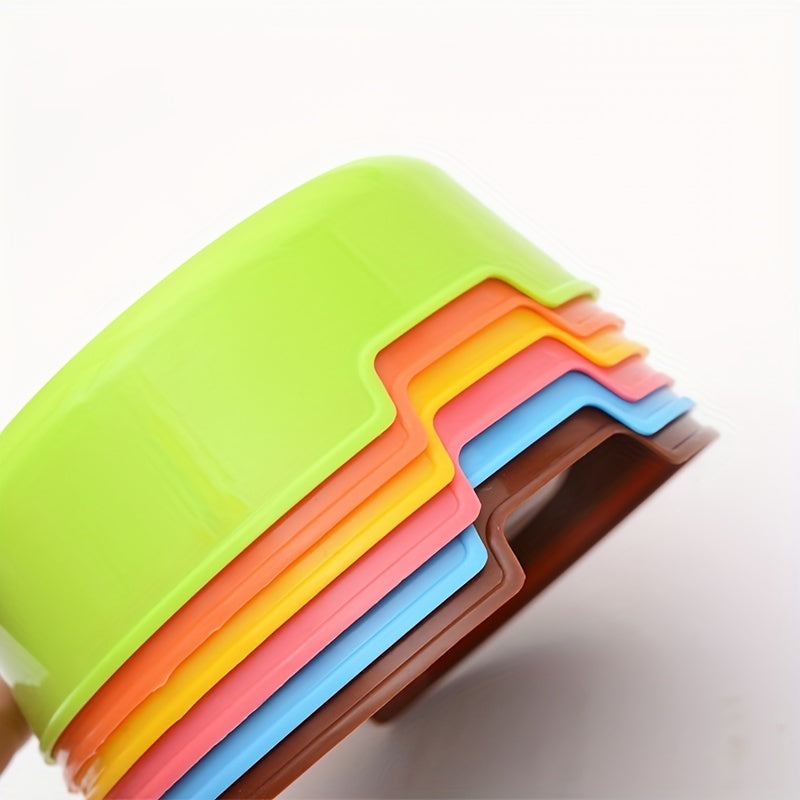 1pc/3pcs/5pcs Adorable Candy Color Small Pet Bowls for Dogs and Cats - Non-Slip Food and Water Feeder Sets
