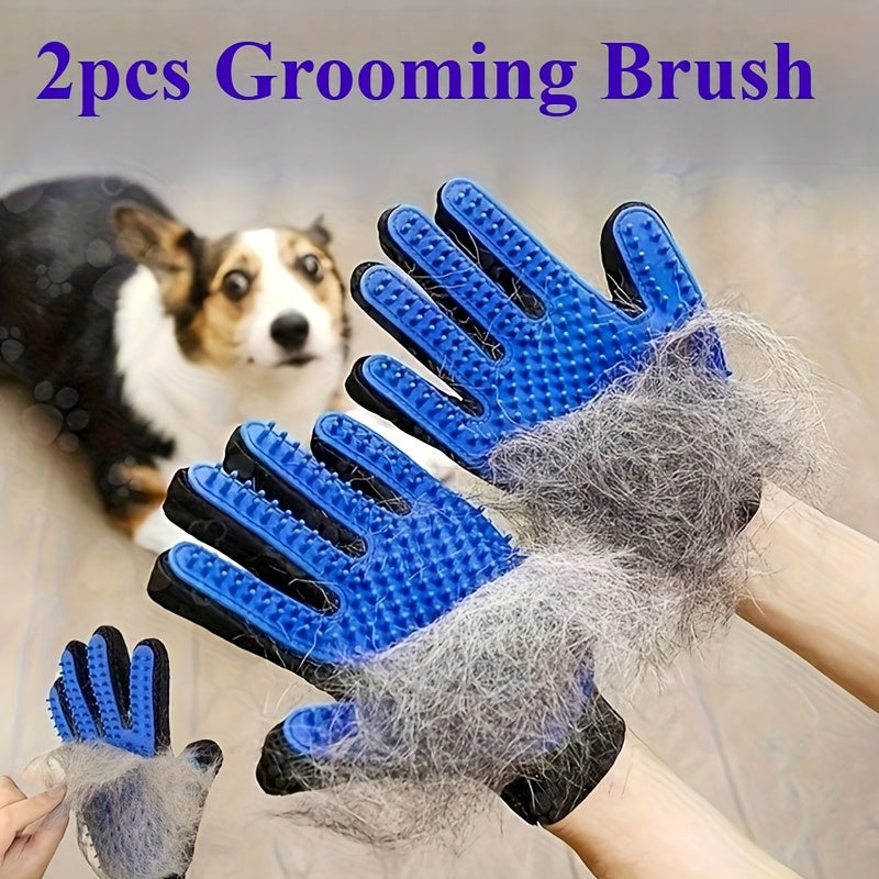 Gants de toilettage – Lot de 2 pour chien & chat – photo produit 6