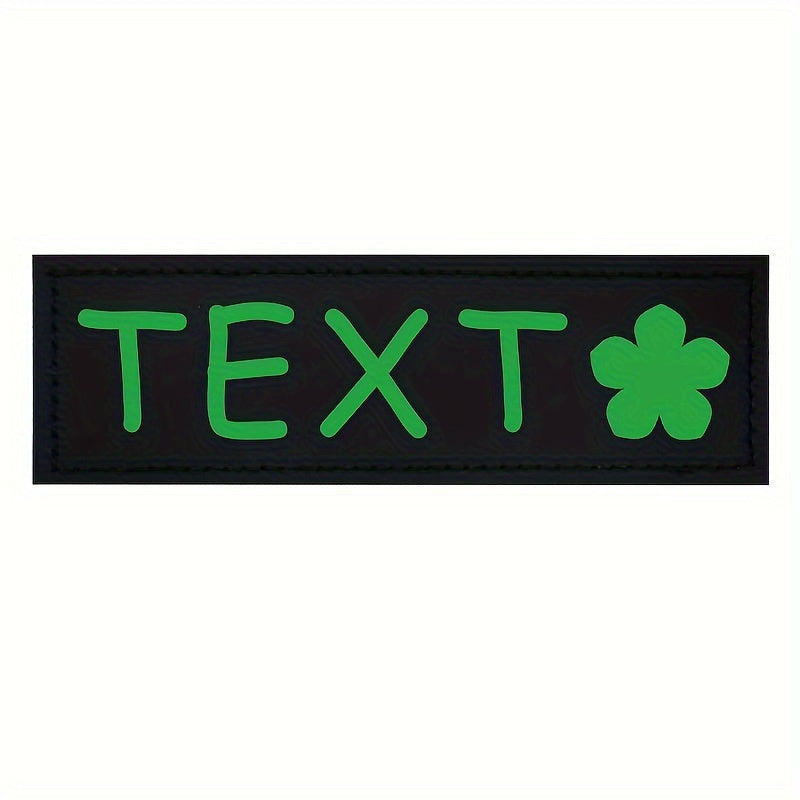 9 Colors Available Custom Pet Patches for Dog Harness Vest with Custom Name Traction Accessories