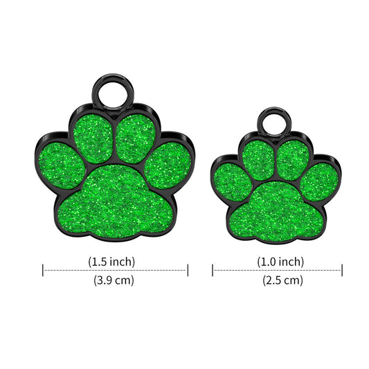 Médaille patte personnalisable – Chien & chat – photo produit 2