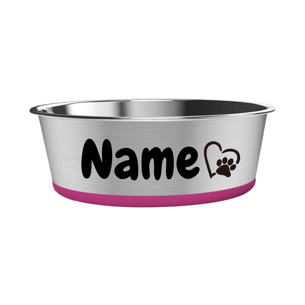 Gamelle inox personnalisable – Base antidérapante – photo produit 30