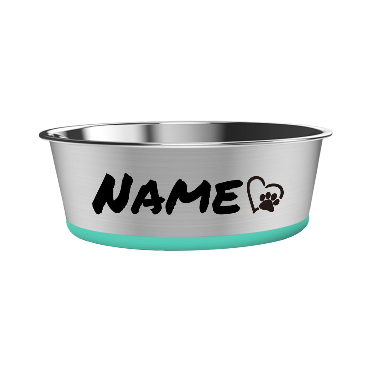 Gamelle inox personnalisable – Base antidérapante – photo produit 11
