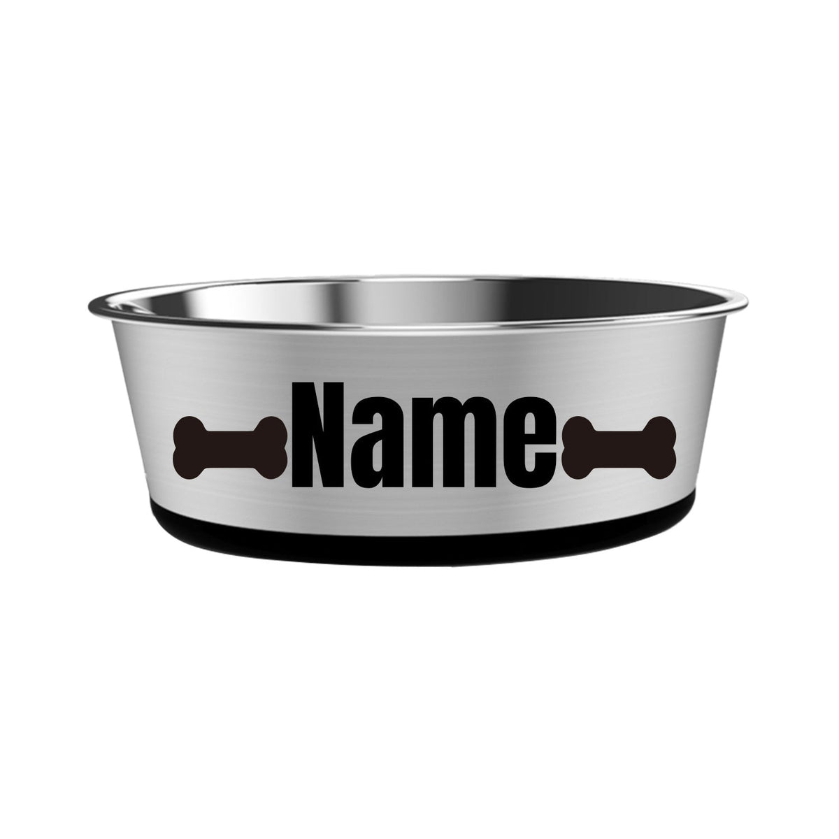 Gamelle inox personnalisable – Base antidérapante – photo produit 16