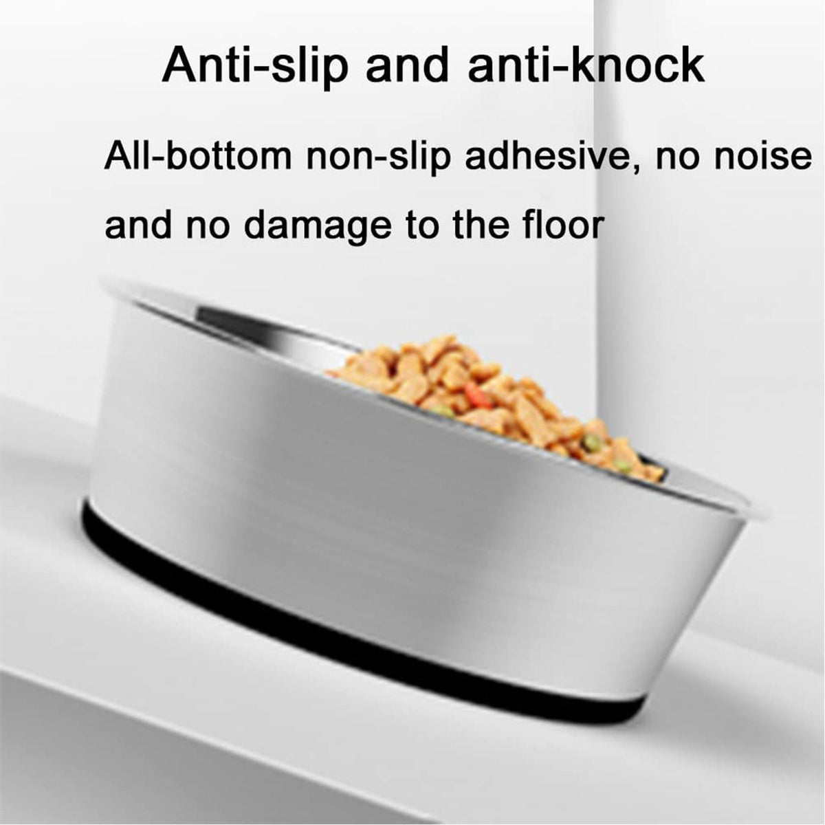 Gamelle inox personnalisable – Base antidérapante – photo produit 3