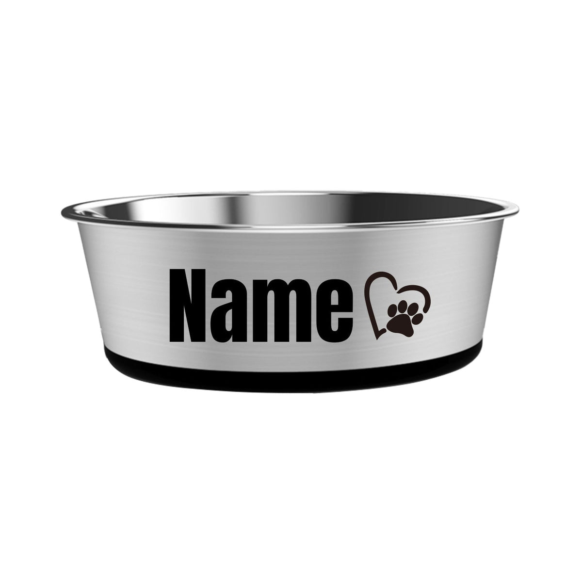 Gamelle inox personnalisable – Base antidérapante – photo produit 21