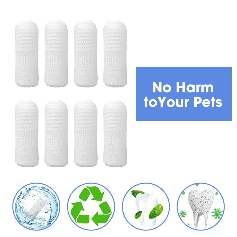 Brosses à dents doigt – Lot de 12 pour chien – photo produit 3