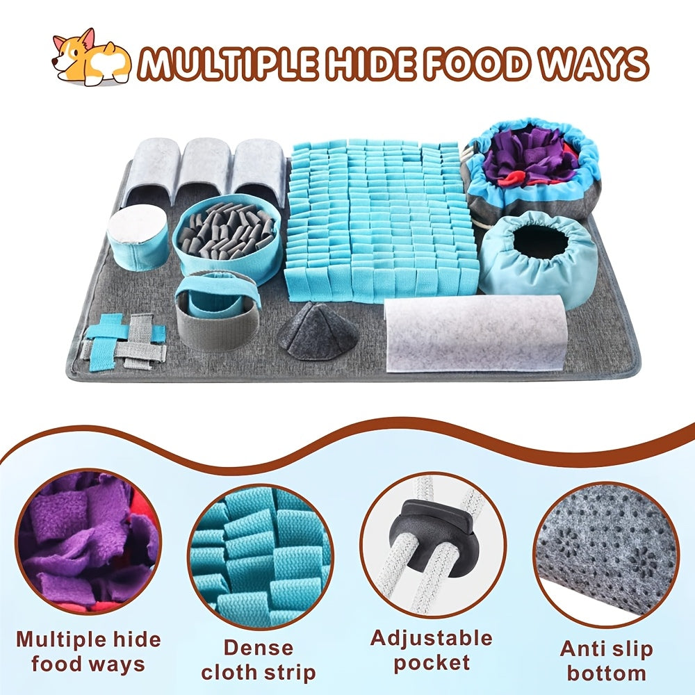 Tapis de fouille pour chien – Jeu olfactif & friandises – photo produit 3