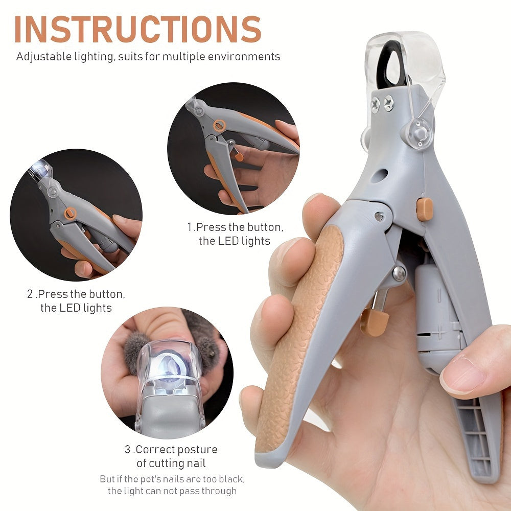 Coupe-ongles avec lumière LED – Chien & chat – photo produit 3