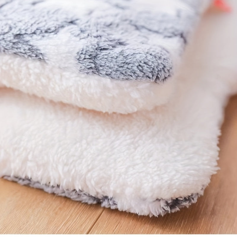 Tapis extra-épais en flanelle – Motif étoiles – photo produit 9