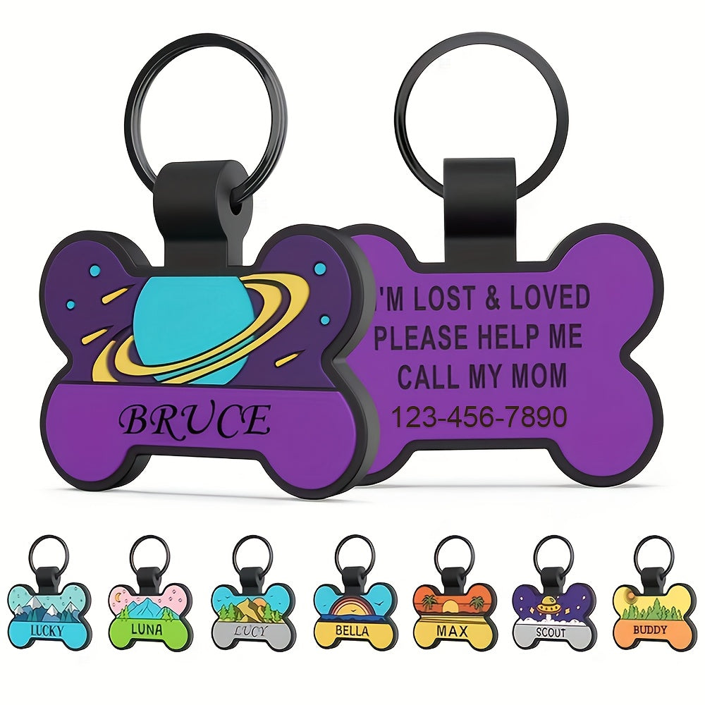 Médaille os silencieuse en silicone – Personnalisable – photo produit 15