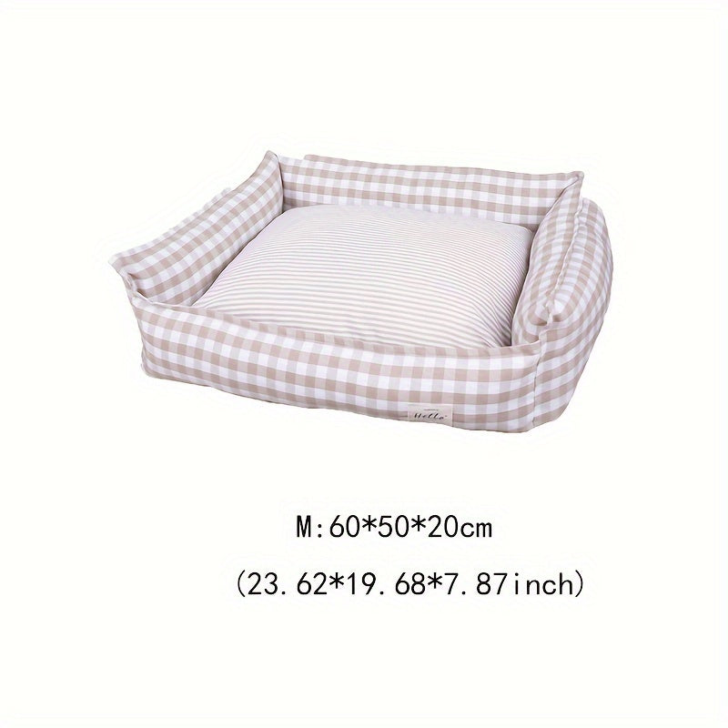 Panier à carreaux – Amovible & lavable – photo produit 12