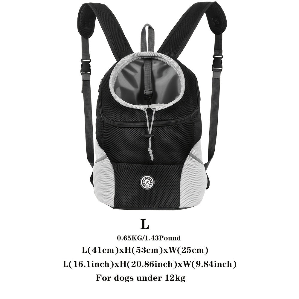Sac ventral pattes libres – Chien moyen & grand – photo produit 3