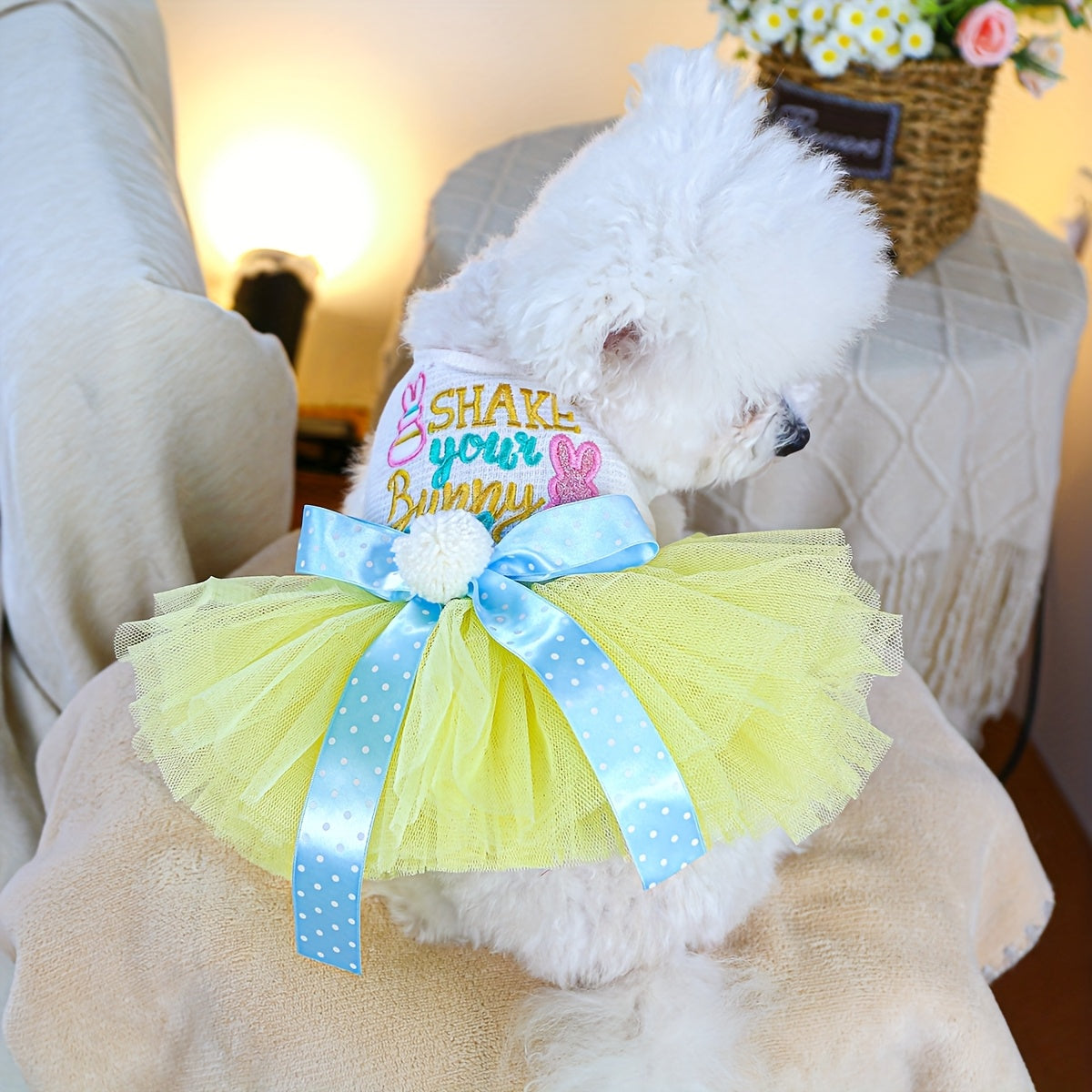 Robe princesse de Pâques – Tulle & lapin – photo produit 3