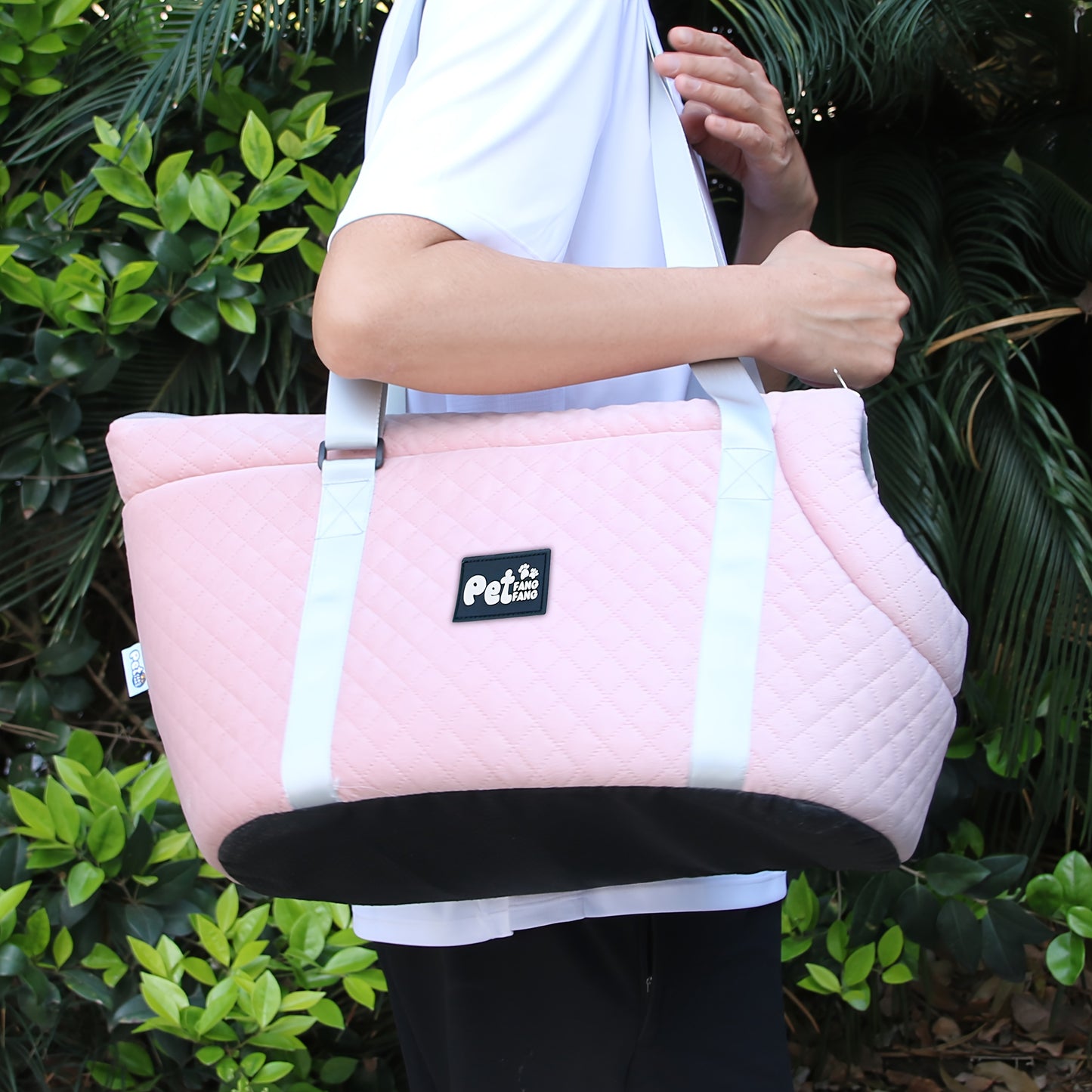 Sac de transport pour chien et chat, intérieur rembourré, bien chaud, épais et confortable, rose