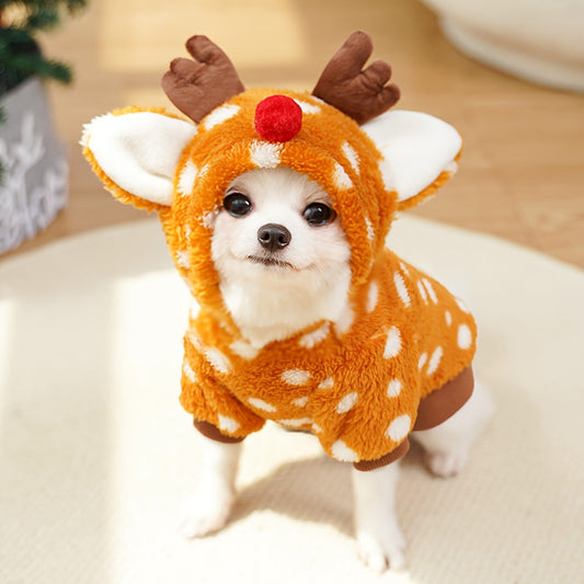 Costume de Noël petite biche – Peluche – vue principale