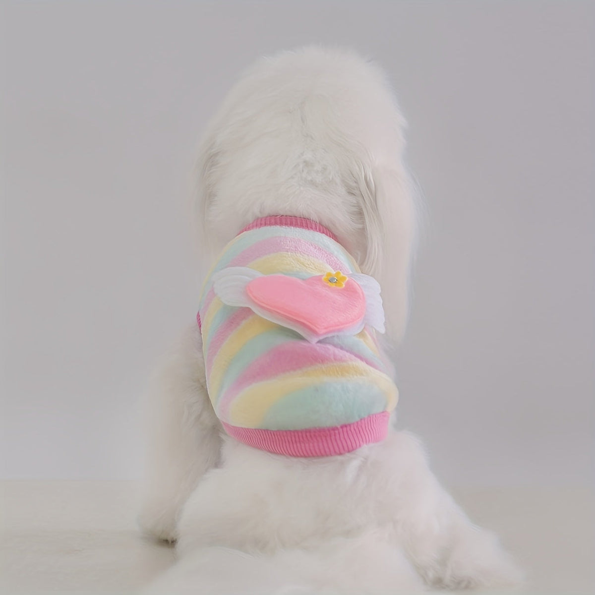 Gilet polaire à motifs animaux – Petit chien – photo produit 10