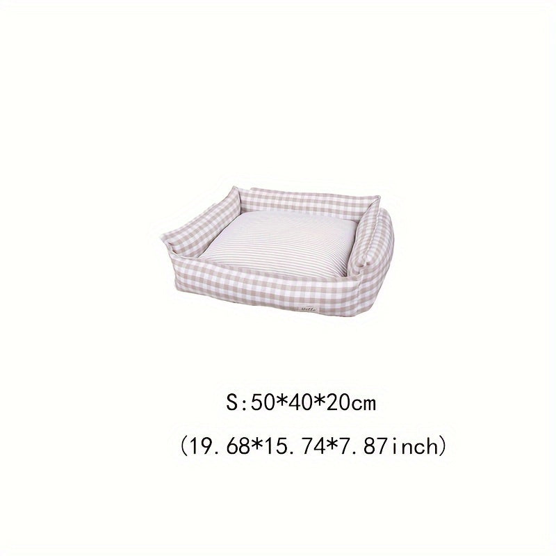 Panier à carreaux – Amovible & lavable – photo produit 11