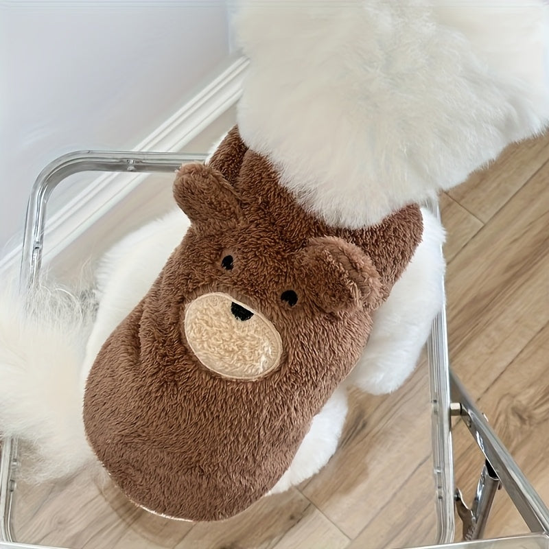 Pull ourson pour chien – Doux et chaud – photo produit 10