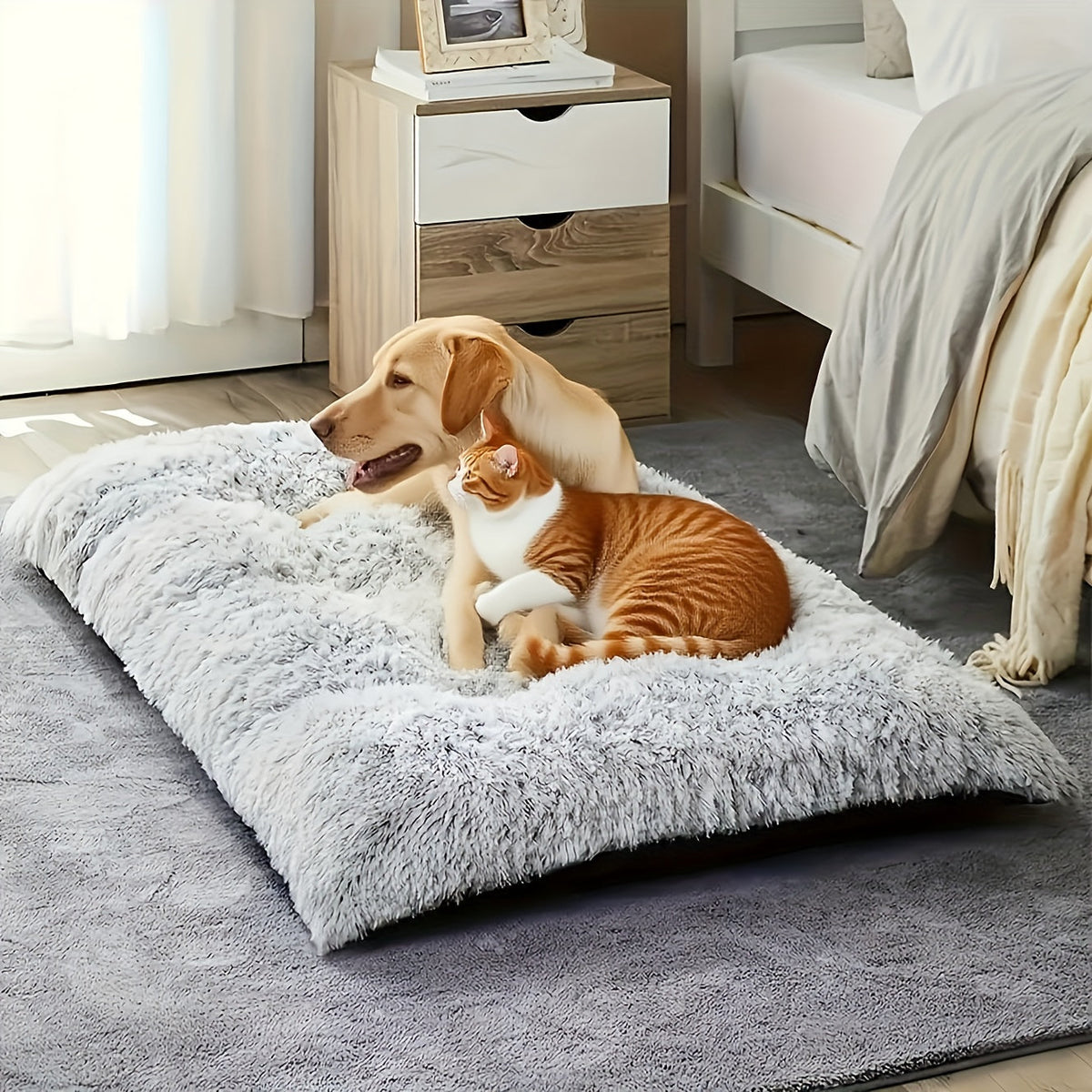 Lit extra-large à poils longs – Chien & chat – photo produit 2
