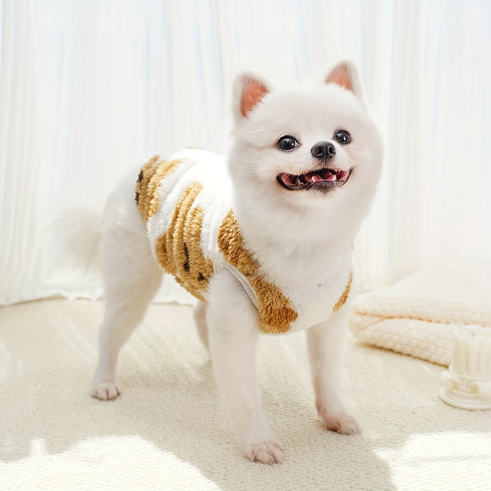 Pull peluche rouge – Motif petits ours – photo produit 7
