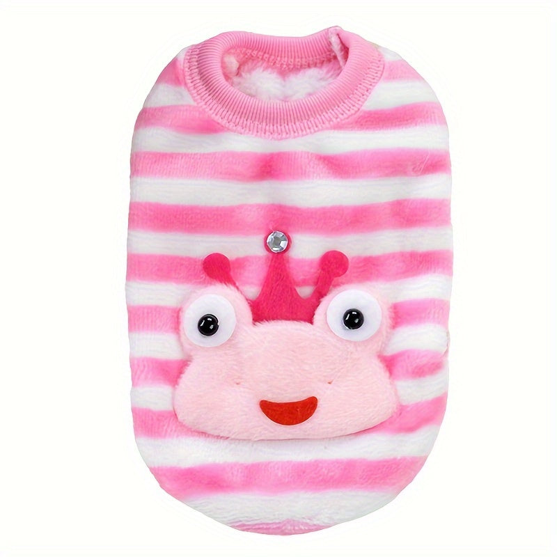 Gilet polaire à motifs animaux – Petit chien – photo produit 14