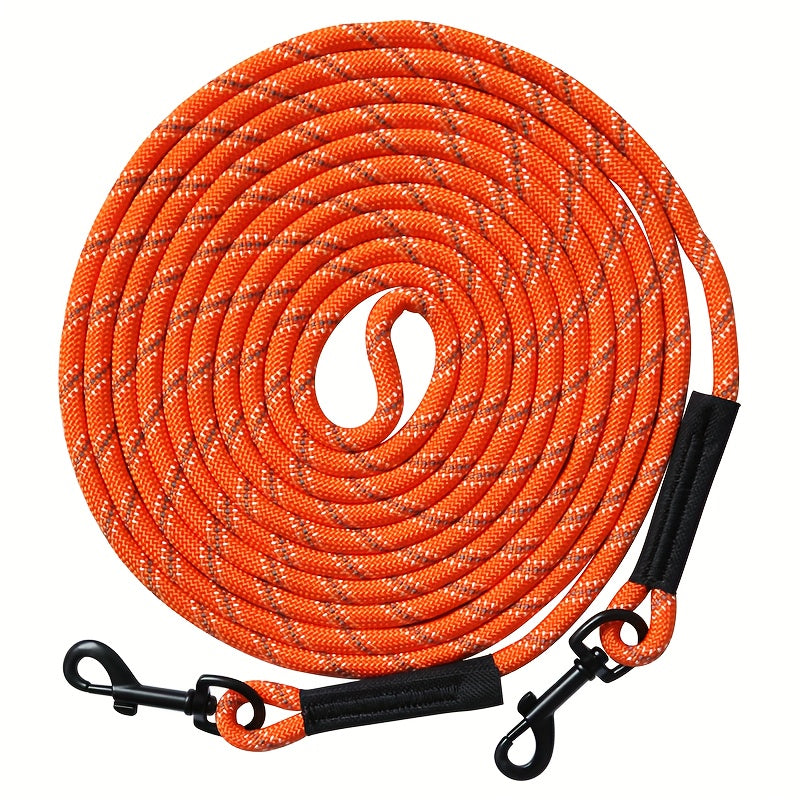 Laisse d’entraînement 20 ou 30 m – Double mousqueton 360° – vue principale