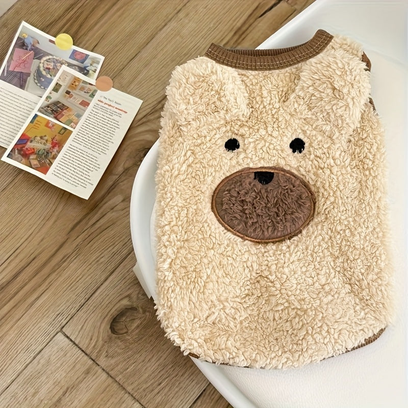Pull ourson pour chien – Doux et chaud – photo produit 11