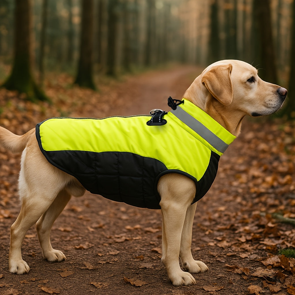 Veste fluorescente verte – Fermeture zippée – vue principale